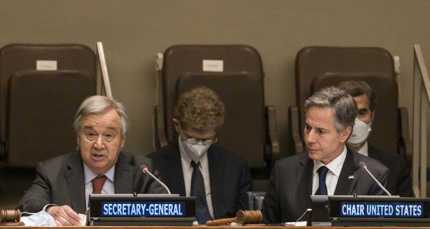 The UN says around 20 million tonnes of grain are currently stuck in Ukraine from the previous harvest