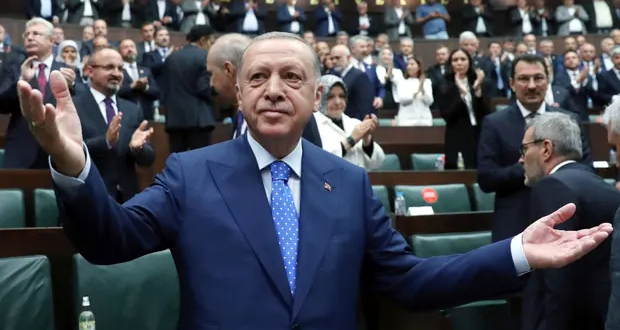 Tayyip Erdoğan. The Nordic political class initially appeared sceptical about his seriousness. Photograph: Murat Cetinmuhurdar/PPO/Reuters