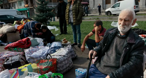 Nagorno-Karabakh's population was estimated around 120,000 before Baku's offensive earlier this month
