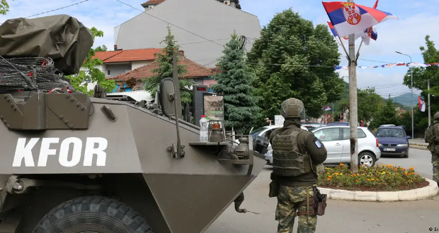 Serbia's president has denied reports of a military buildup along its border with Kosovo