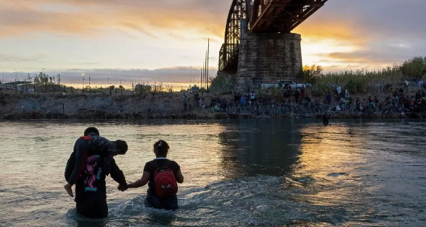 Migrants have overwhelmed the town of Eagle Pass, Texas, in recent weeks