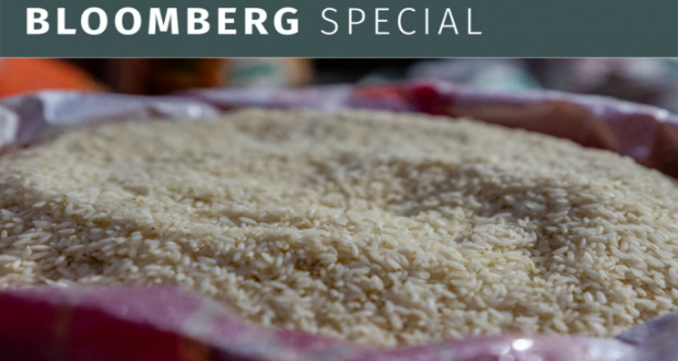 A noose around the global rice market. Photographer: Anindito Mukherjee/Bloomberg
