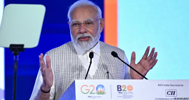 Narendra Modi addressed business leaders from G20 nations at summit in New Delhi