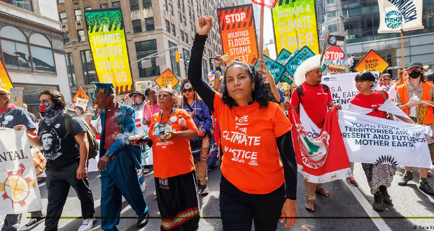 The 75,000 people who marched on Sunday came from about 700 organizations and activist groups