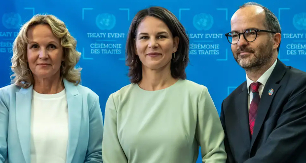 Germany was one of 67 countries that signed the text at the earliest opportunity
