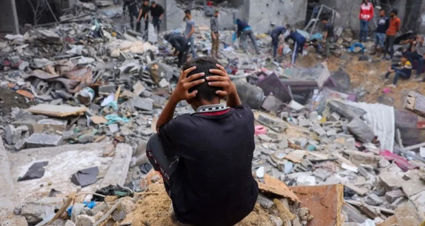 More than 21,800 people have been killed in Gaza - mostly children and women