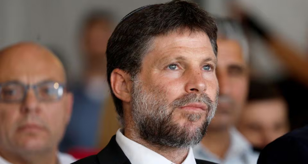 Israeli Finance Minister Bezalel Smotrich attends an inauguration event for Israel's new light rail line for the Tel Aviv metropolitan area, in Petah Tikva, Israel, August 17, 2023. REUTERS/Amir Cohen/File Photo