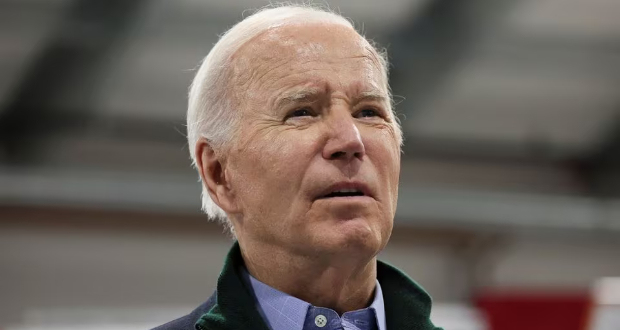U.S. President Joe Biden speaks to the press, as he visits Allentown Fire Training Academy, in Allentown, Pennsylvania, U.S., January 12, 2024. REUTERS/Leah Millis