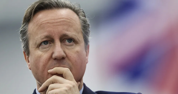 Lord Cameron said the UK had sent the Houthis an "unambiguous message"