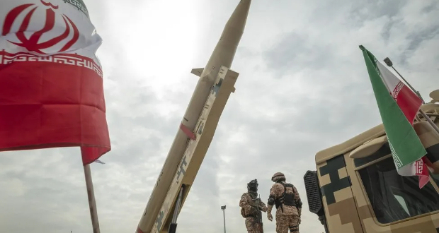 The IRGC said it used a Kheibar Shekan (Castle Buster) ballistic missile to target "terrorist groups" in north-west Syria
