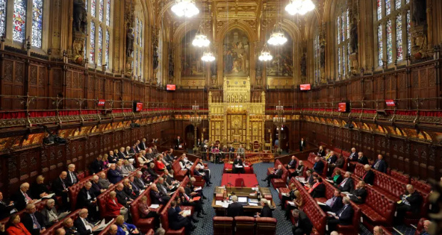 The UK's upper house of parliament does not have the power to block the Rwanda plan indefinitely but could delay the legislation for up to a year [Kirsty Wigglesworth/Pool via Reuters]