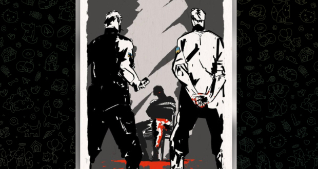 This illustration by DazBastaDraw, a pro-Kremlin artist, shows a Russian prisoner of war being tortured [Courtesy: DazBastaDraw]