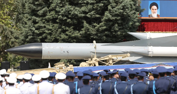 A military parade in Tehran, April 2024