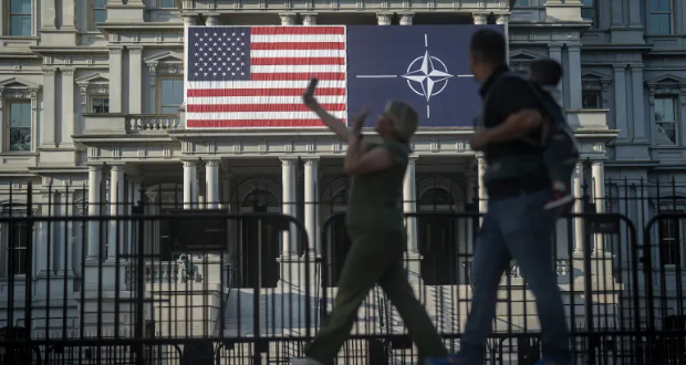 The NATO summit is being held in Washington, DC [Kay Nietfeld/picture alliance via Getty Images]